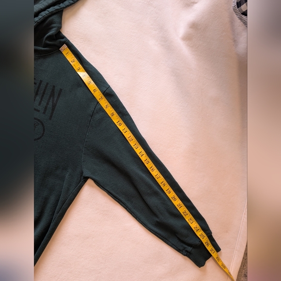 Led Zeppelin Unisex Green Hoodie Size L - Picture 11 of 14